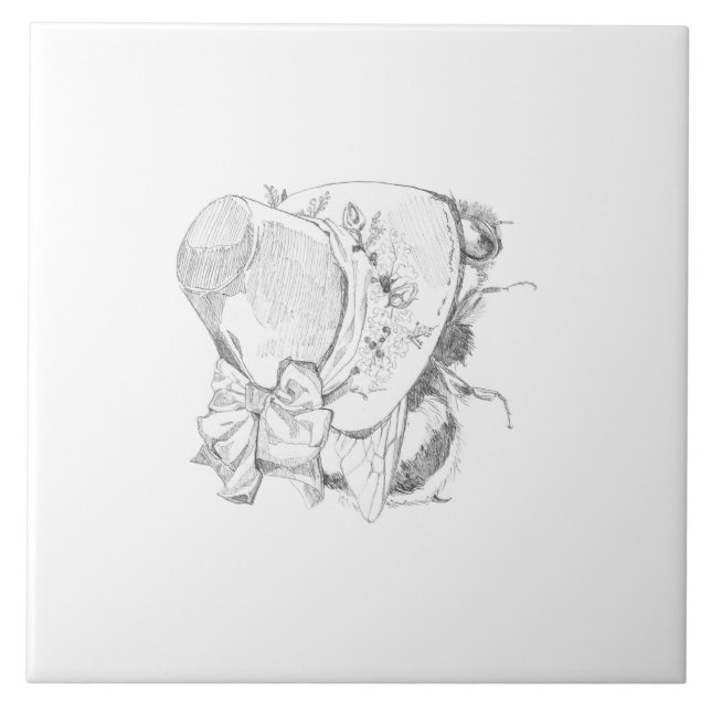 Bee Tile Fliese (Vorderseite)