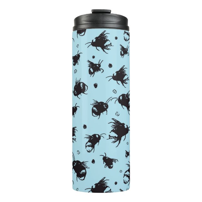 Bee Tumbler | Niedliche Geburtstag Geschenk für si Thermosbecher (Vorderseite)