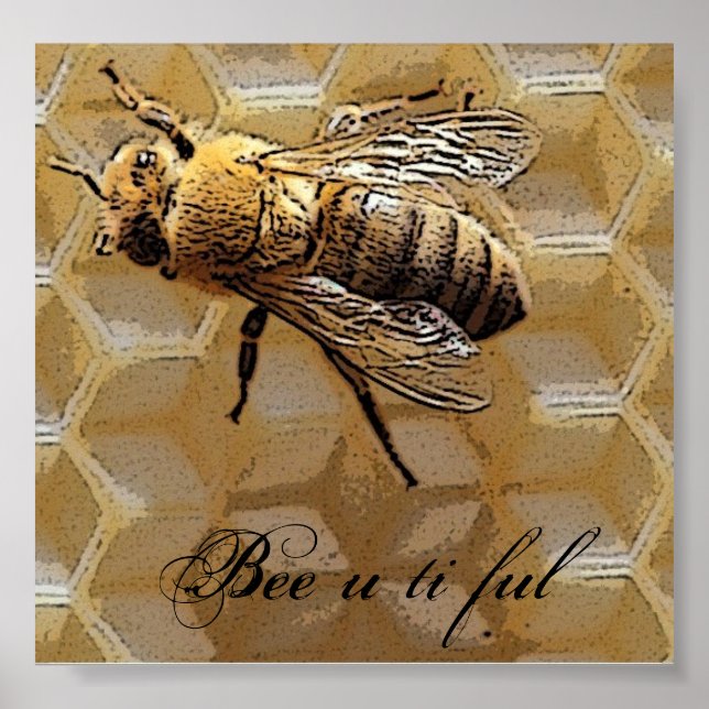 Bee u ti ful poster (Vorne)