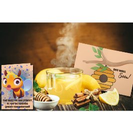 Bee well bald gut werden karte