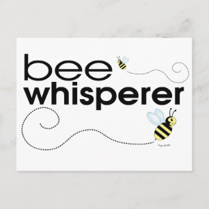 Bee Whisperer Postkarte