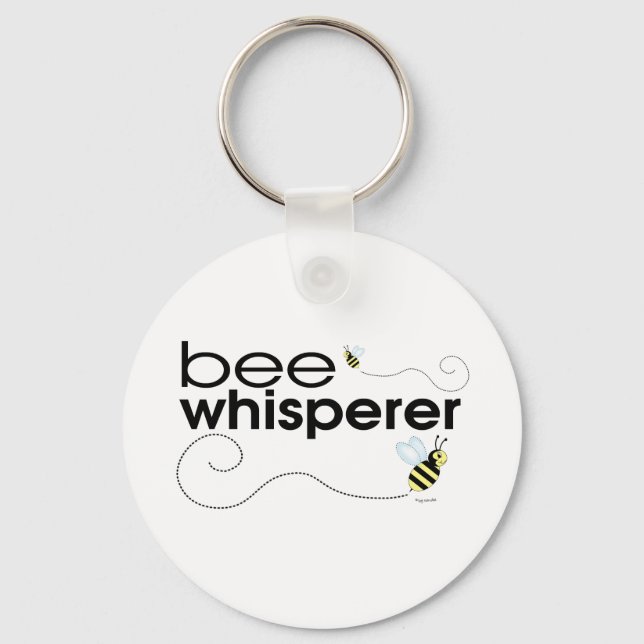 Bee Whisperer Schlüsselanhänger (Vorderseite)