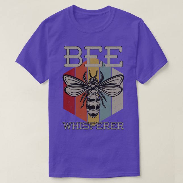 Bee Whisperer T-Shirt (Design vorne)