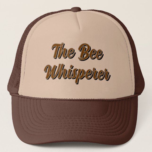 Bee Whisperer Truckerkappe (Vorderseite)