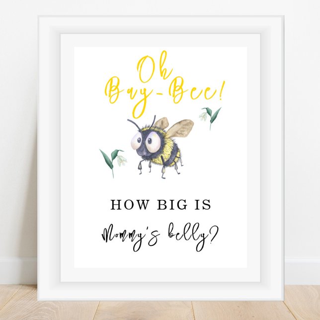 BEE - Wie groß ist Mommys Bauch? Poster (Von Creator hochgeladen)