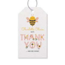 Bee Yellow & Pink Baby's 1. Geburtstags-Gefallen-T