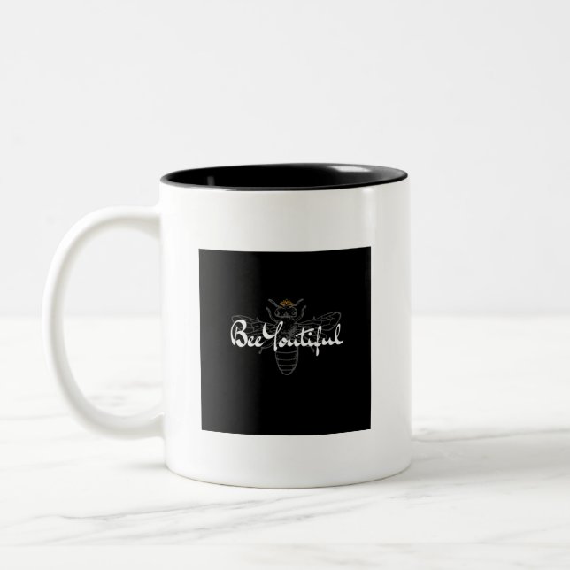 Bee-Youtiful Zweifarbige Tasse (Links)
