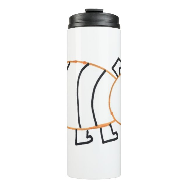 BeeBear Wasserflasche Thermosbecher (Vorderseite)