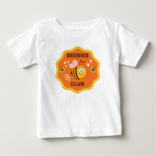 Beebies Club   Funny Trendy Baby T-shirt