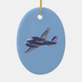 Beech B90 King Air Keramik Ornament