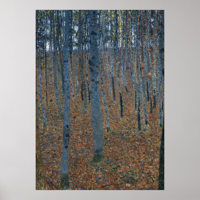 Beech Grove I von Gustav Klimt Painting Poster (Vorne)