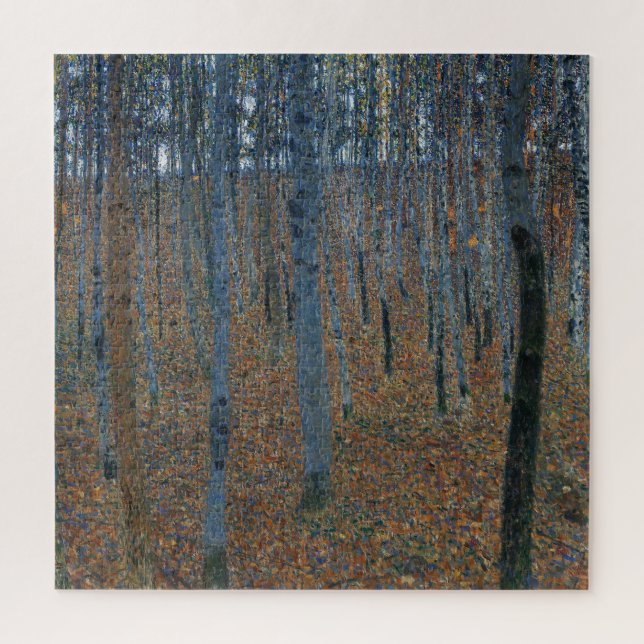Beech Grove I von Gustav Klimt Painting Puzzle (Vertikal)