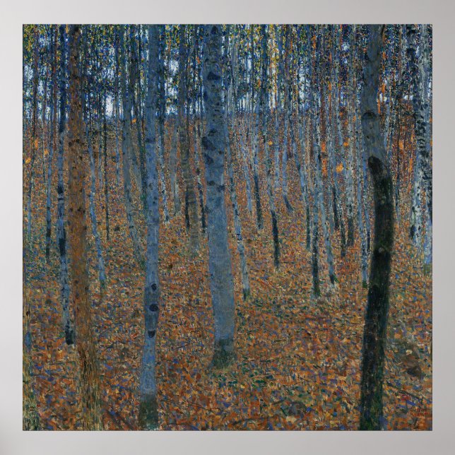 Beech Grove I von Gustav Klimt Poster (Vorne)