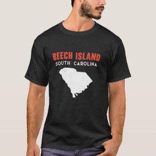 Beech Island South Carolina State America Trav T-Shirt