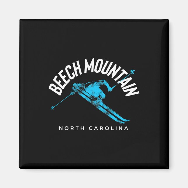 Beech Mountain Nc Skigebiet Magnet (Vorne)