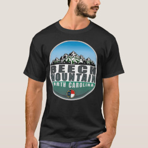 Beech Mountain North Carolina Nc Grün Aktiv T-Shirt