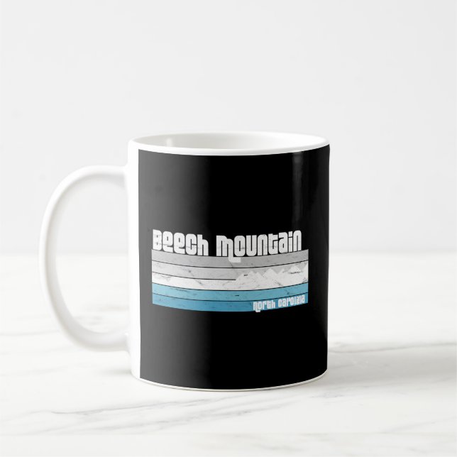 Beech Mountain North Carolina Nc Skifahren Kaffeetasse (Links)
