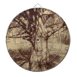 Beech Tree (von Eugène Atget) Dartscheibe