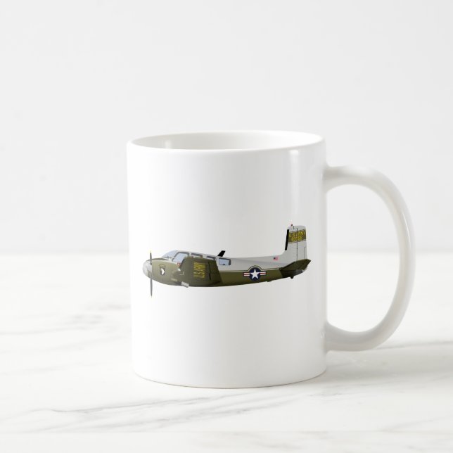 Beechcraft L-23 U-8 Seminole 456456 Kaffeetasse (Rechts)