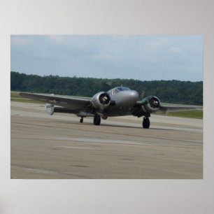 Beechcraft Modell 18/UC-45 Expeditor. Poster