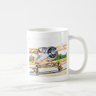 Beechcraft Staggerwing Veteranenflugzeug Kaffeetasse