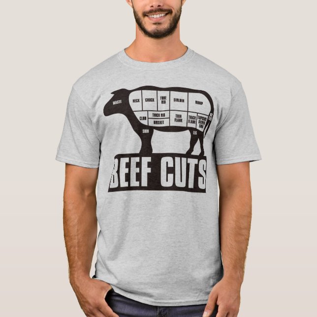 Beef_Cuts T-Shirt (Vorderseite)