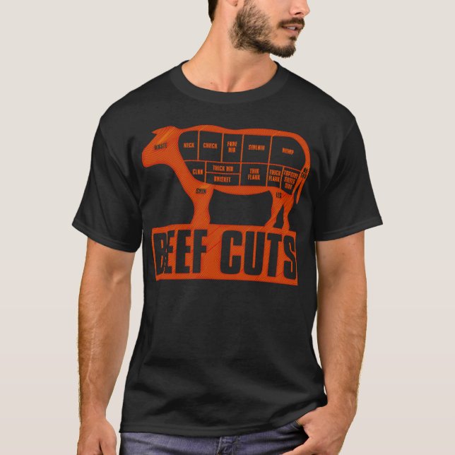 Beef_Cuts T-Shirt (Vorderseite)