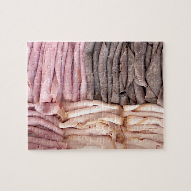 Beef Ham Turkey Platter Puzzle (Horizontal)