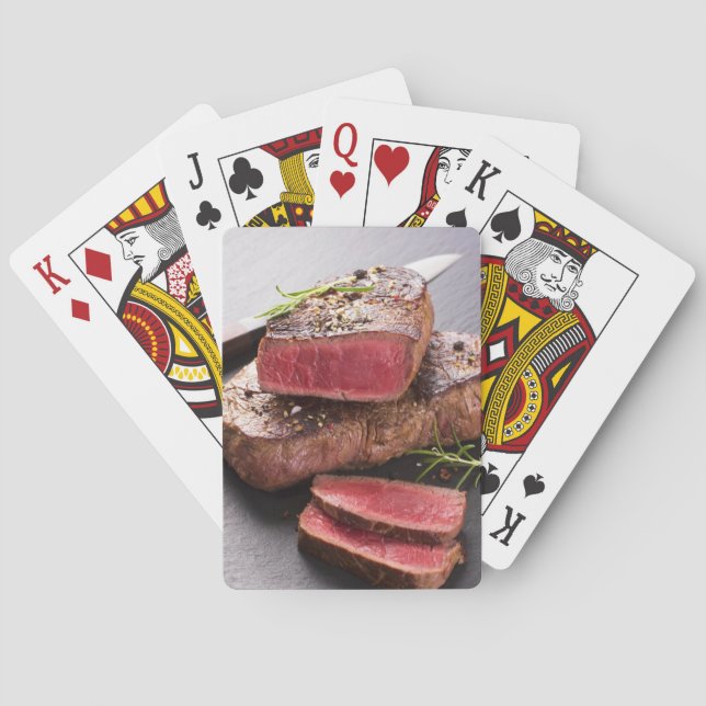 Beef Steak Spielkarten (Rückseite)