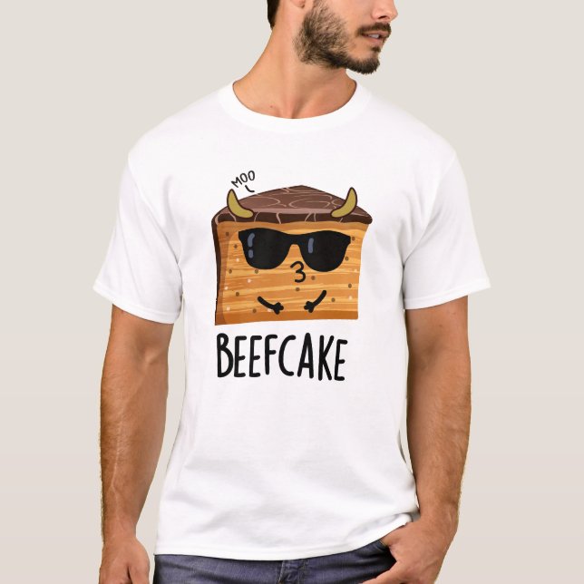 Beefcake Funny Cake Pub T-Shirt (Vorderseite)