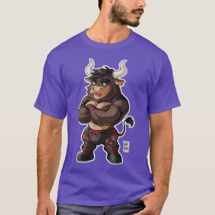 BEEFY BULL RED DETAILS BEARZOO SERIEN T-Shirt