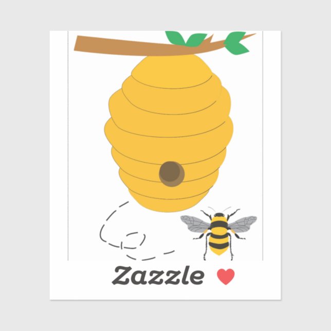Beehive Aufkleber (Blatt)
