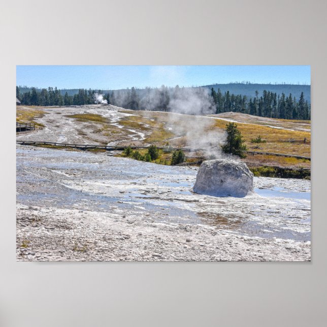 Beehive Geyser, Yellowstone Nationalpark Poster (Vorne)