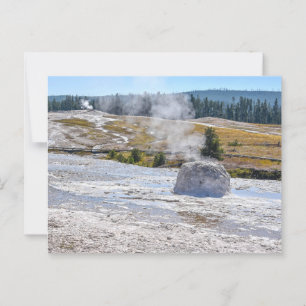 Beehive Geyser, Yellowstone Nationalpark Postkarte
