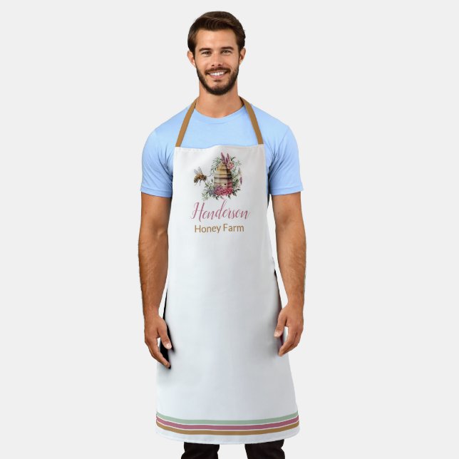 Beehive Honey Business Schürze (Getragen)