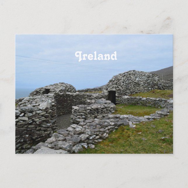 Beehive Hut Village Postkarte (Vorderseite)