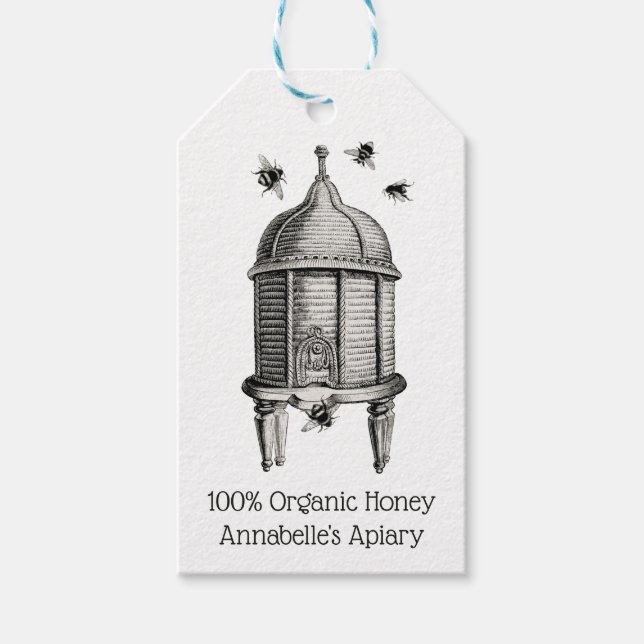 Beehive Personalize Geschenkanhänger (Vorderseite)