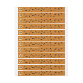 Beehive Tamper-proof Security Siegel Amber