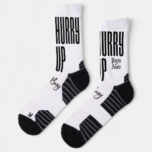 Beeil dich mit Socken PA