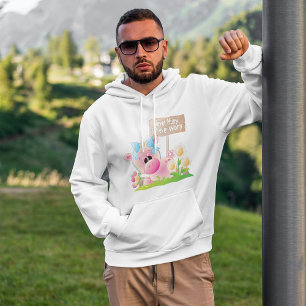 Beeil dich nie und mach dir keine Sorgen Hoodie