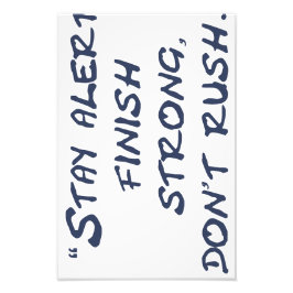 Beeile dich nicht Poster