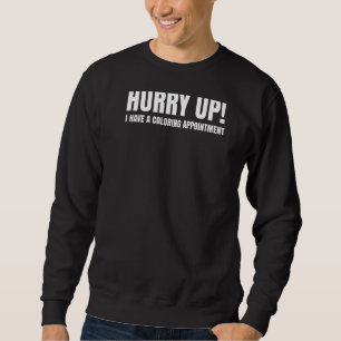 Beeilen Sie sich, die Farbenernennung für Farbwiss Sweatshirt