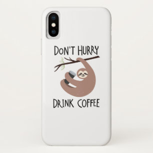 Beeilen Sie sich nicht Getränk-Kaffee Case-Mate iPhone Hülle