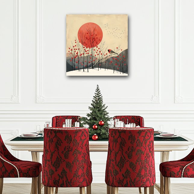 Beeindruckende Kunst, die die Bäume des Sonnengebi Poster (Von Creator hochgeladen)