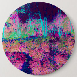 Beeindruckende Lila und heiß rosa Landschaft Button