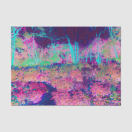 Beeindruckende Lila und heiß rosa Landschaft Seidenpapier