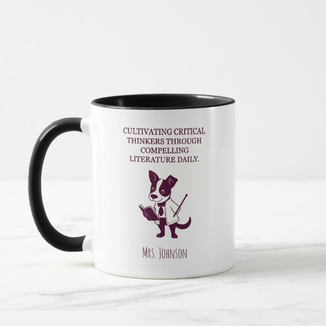Beeindruckende Literatur zur Förderung kritischer  Tasse (Links)