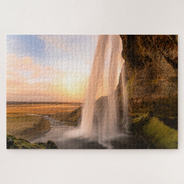 Beeindruckende Wasserfall Puzzles (Horizontal)