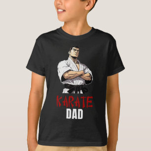 Beeindruckender Stil für Kampfsport-Super-Väter - T-Shirt