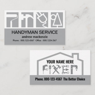 Beeindruckendes Bau-Service-Logo Konstruktion Visitenkarte